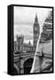 Dual Torn Posters Series - London-Philippe Hugonnard-Framed Stretched Canvas