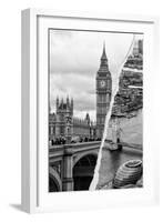 Dual Torn Posters Series - London-Philippe Hugonnard-Framed Photographic Print