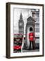 Dual Torn Posters Series - London-Philippe Hugonnard-Framed Photographic Print