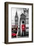 Dual Torn Posters Series - London-Philippe Hugonnard-Framed Photographic Print