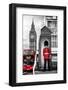 Dual Torn Posters Series - London-Philippe Hugonnard-Framed Photographic Print