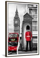 Dual Torn Posters Series - London-Philippe Hugonnard-Framed Premium Photographic Print