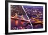 Dual Torn Posters Series - London-Philippe Hugonnard-Framed Photographic Print