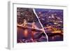 Dual Torn Posters Series - London-Philippe Hugonnard-Framed Photographic Print