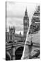 Dual Torn Posters Series - London-Philippe Hugonnard-Stretched Canvas