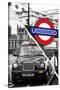 Dual Torn Posters Series - London-Philippe Hugonnard-Stretched Canvas