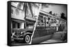 Dual Torn Posters Series - Miami-Philippe Hugonnard-Framed Stretched Canvas