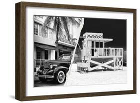 Dual Torn Posters Series - Miami-Philippe Hugonnard-Framed Photographic Print