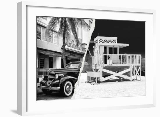 Dual Torn Posters Series - Miami-Philippe Hugonnard-Framed Photographic Print