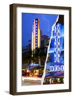 Dual Torn Posters Series - Miami-Philippe Hugonnard-Framed Photographic Print