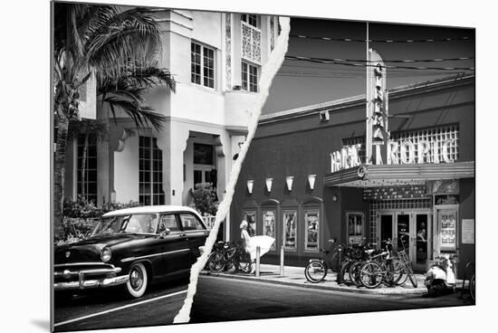 Dual Torn Posters Series - Miami-Philippe Hugonnard-Mounted Photographic Print