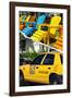 Dual Torn Posters Series - Miami-Philippe Hugonnard-Framed Photographic Print