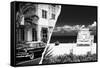 Dual Torn Posters Series - Miami-Philippe Hugonnard-Framed Stretched Canvas