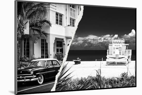 Dual Torn Posters Series - Miami-Philippe Hugonnard-Mounted Photographic Print