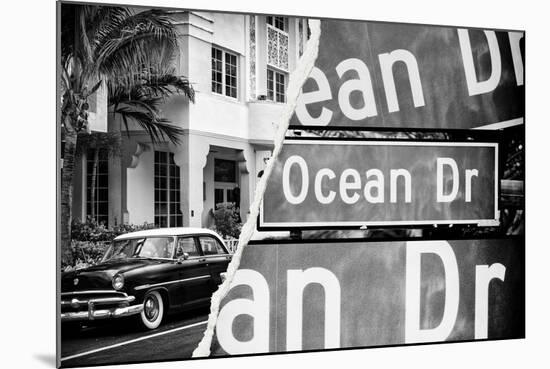 Dual Torn Posters Series - Miami-Philippe Hugonnard-Mounted Photographic Print