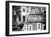 Dual Torn Posters Series - Miami-Philippe Hugonnard-Framed Photographic Print