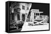 Dual Torn Posters Series - Miami-Philippe Hugonnard-Framed Stretched Canvas