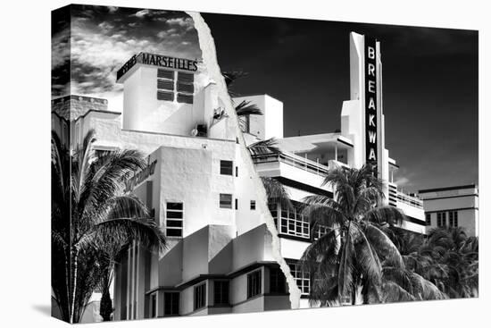 Dual Torn Posters Series - Miami-Philippe Hugonnard-Stretched Canvas