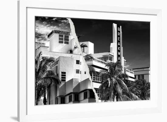 Dual Torn Posters Series - Miami-Philippe Hugonnard-Framed Photographic Print