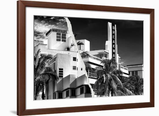 Dual Torn Posters Series - Miami-Philippe Hugonnard-Framed Photographic Print