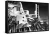 Dual Torn Posters Series - Miami-Philippe Hugonnard-Framed Stretched Canvas