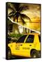 Dual Torn Posters Series - Miami-Philippe Hugonnard-Framed Stretched Canvas