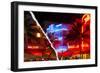 Dual Torn Posters Series - Miami-Philippe Hugonnard-Framed Photographic Print