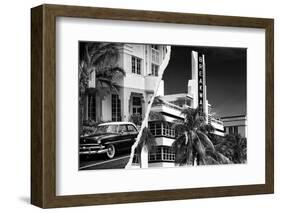 Dual Torn Posters Series - Miami-Philippe Hugonnard-Framed Photographic Print