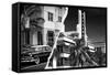 Dual Torn Posters Series - Miami-Philippe Hugonnard-Framed Stretched Canvas