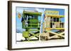 Dual Torn Posters Series - Miami-Philippe Hugonnard-Framed Photographic Print