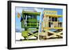 Dual Torn Posters Series - Miami-Philippe Hugonnard-Framed Photographic Print