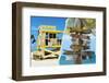 Dual Torn Posters Series - Miami-Philippe Hugonnard-Framed Photographic Print