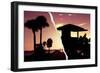 Dual Torn Posters Series - Miami-Philippe Hugonnard-Framed Photographic Print