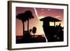 Dual Torn Posters Series - Miami-Philippe Hugonnard-Framed Photographic Print