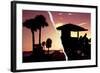 Dual Torn Posters Series - Miami-Philippe Hugonnard-Framed Photographic Print