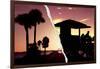 Dual Torn Posters Series - Miami-Philippe Hugonnard-Framed Photographic Print