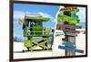 Dual Torn Posters Series - Miami-Philippe Hugonnard-Framed Photographic Print