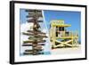 Dual Torn Posters Series - Miami-Philippe Hugonnard-Framed Photographic Print