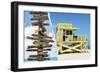 Dual Torn Posters Series - Miami-Philippe Hugonnard-Framed Photographic Print