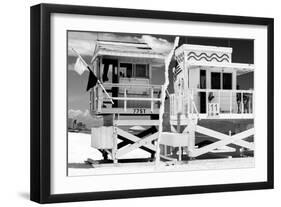 Dual Torn Posters Series - Miami-Philippe Hugonnard-Framed Photographic Print