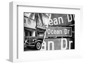 Dual Torn Posters Series - Miami-Philippe Hugonnard-Framed Photographic Print