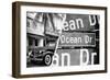 Dual Torn Posters Series - Miami-Philippe Hugonnard-Framed Photographic Print