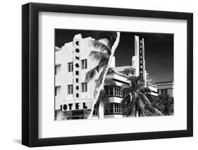 Dual Torn Posters Series - Miami-Philippe Hugonnard-Framed Premium Photographic Print