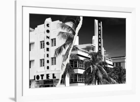 Dual Torn Posters Series - Miami-Philippe Hugonnard-Framed Photographic Print