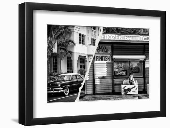 Dual Torn Posters Series - Miami-Philippe Hugonnard-Framed Photographic Print