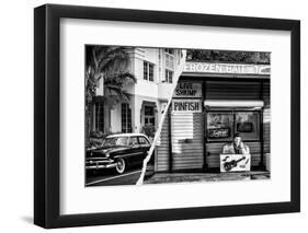 Dual Torn Posters Series - Miami-Philippe Hugonnard-Framed Photographic Print