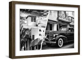 Dual Torn Posters Series - Miami-Philippe Hugonnard-Framed Photographic Print