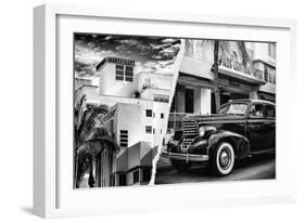 Dual Torn Posters Series - Miami-Philippe Hugonnard-Framed Photographic Print