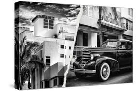 Dual Torn Posters Series - Miami-Philippe Hugonnard-Stretched Canvas