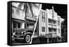 Dual Torn Posters Series - Miami-Philippe Hugonnard-Framed Stretched Canvas